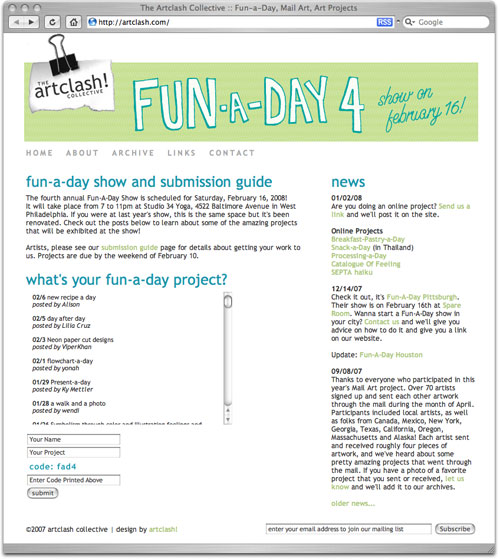 Artclash Website